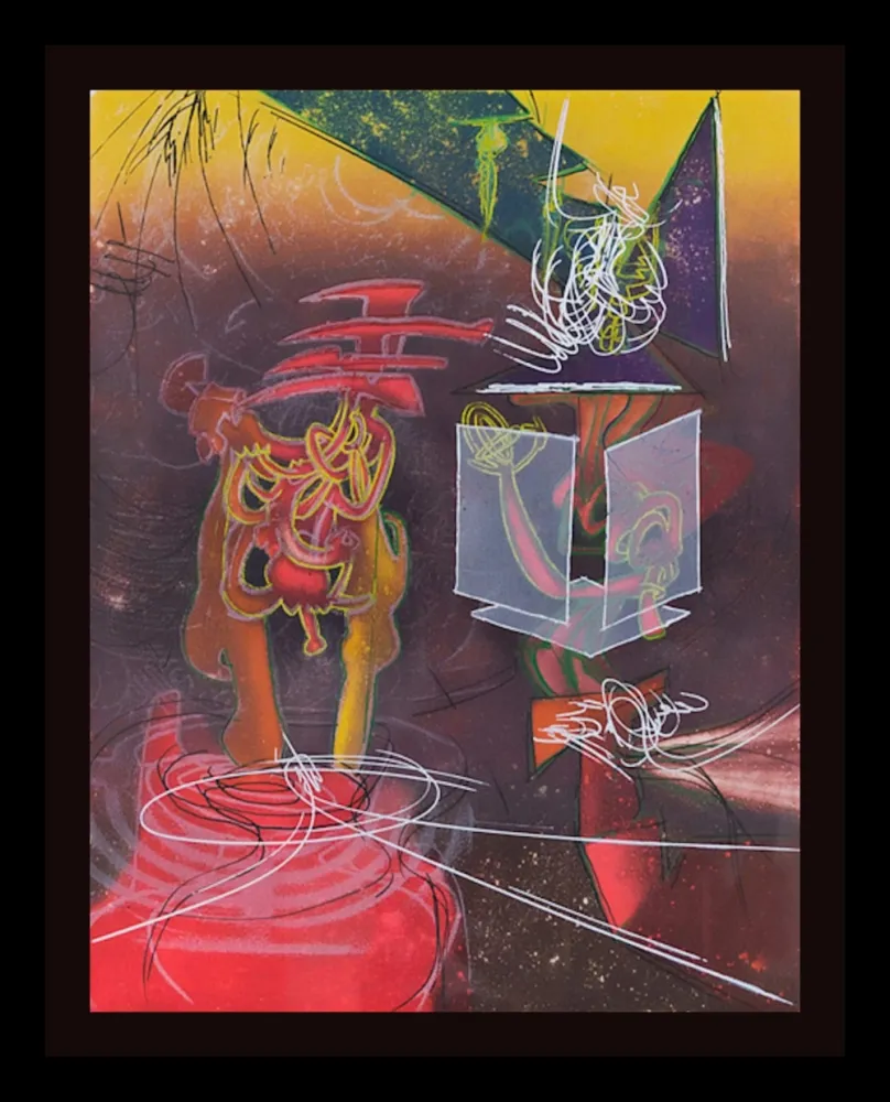 Grabado Matta - Nous ne sommes pas au monde (Une Saison en Enfer)