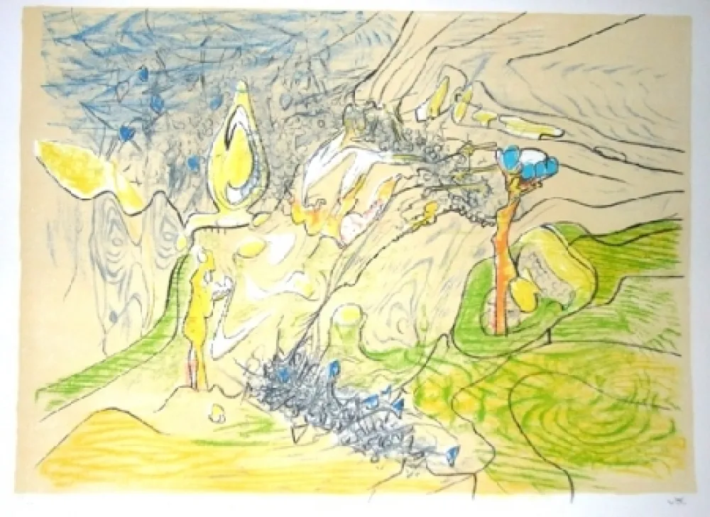 Litografía Matta - O'nain de Venus