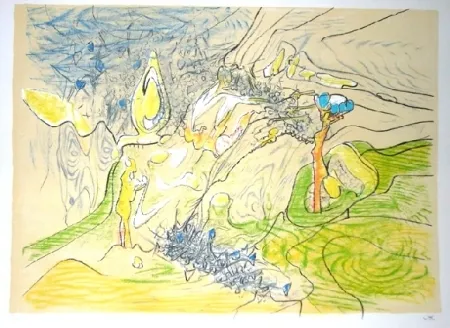 Litografía Matta - O'nain de Venus