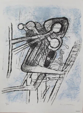 Litografía Matta - Onze formes du doute