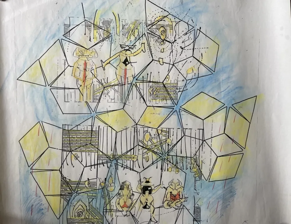 Sin Técnico Matta - Opera originale e unica