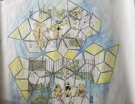 Sin Técnico Matta - Opera originale e unica