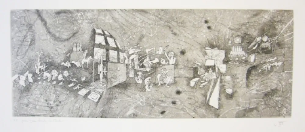 Aguafuerte Matta - Sans titre