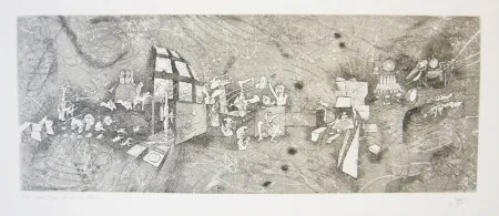 Aguafuerte Matta - Sans titre