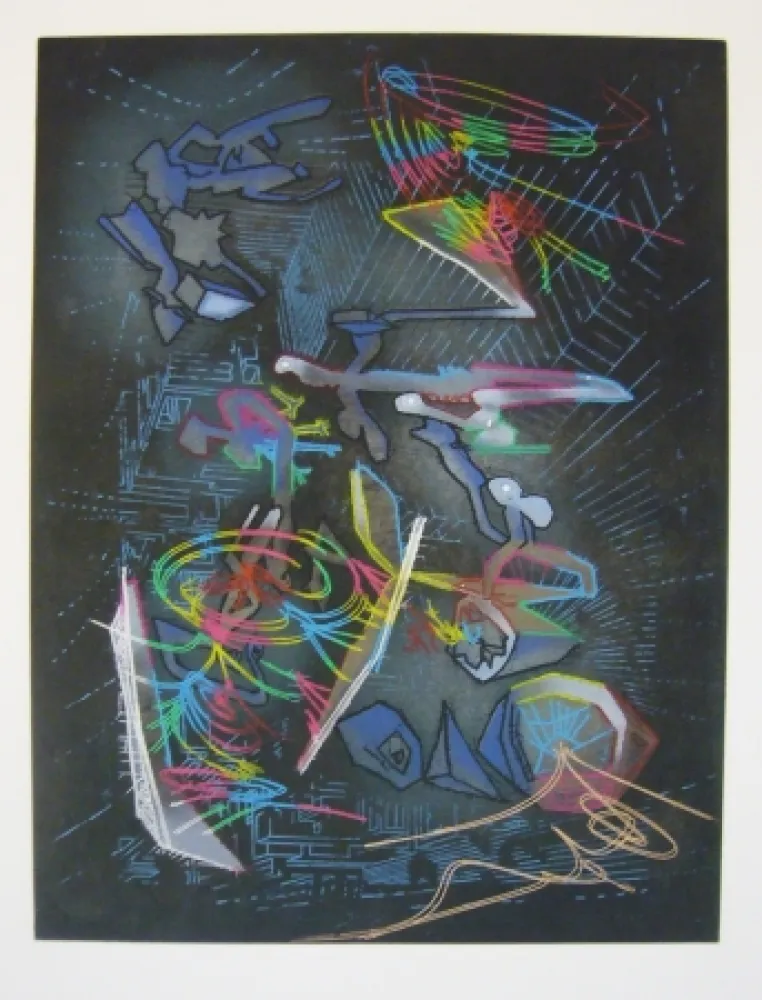 Aguafuerte Y Aguatinta Matta - Sans titre