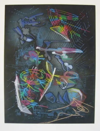 Aguafuerte Y Aguatinta Matta - Sans titre