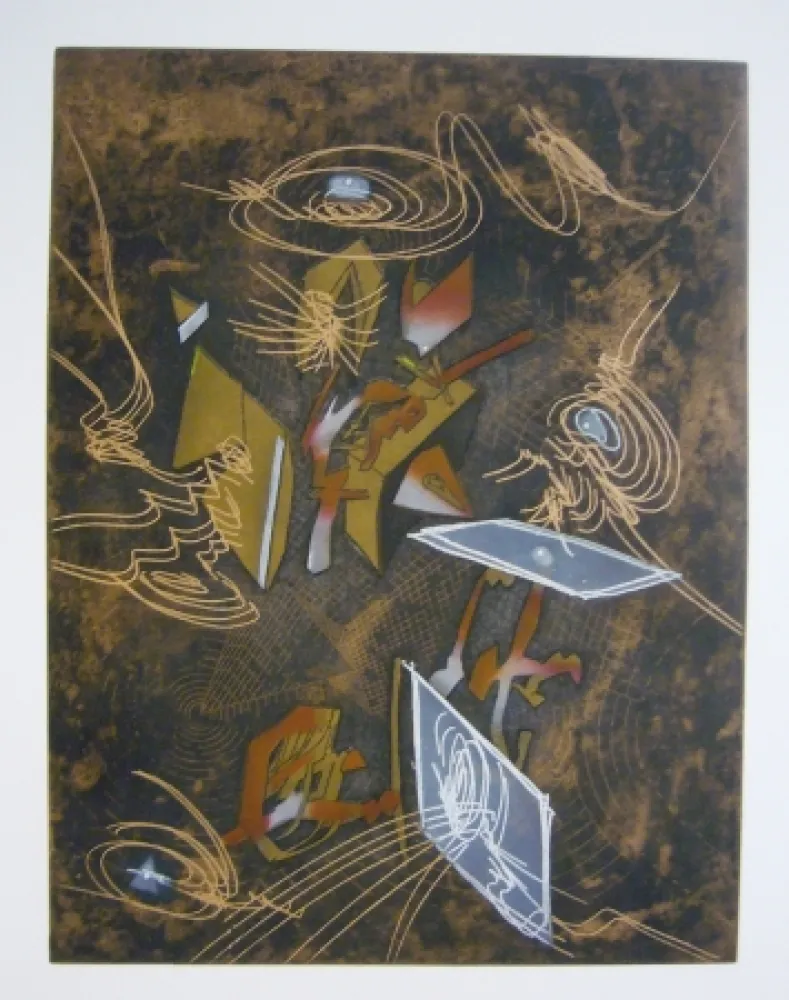 Aguafuerte Y Aguatinta Matta - Sans titre