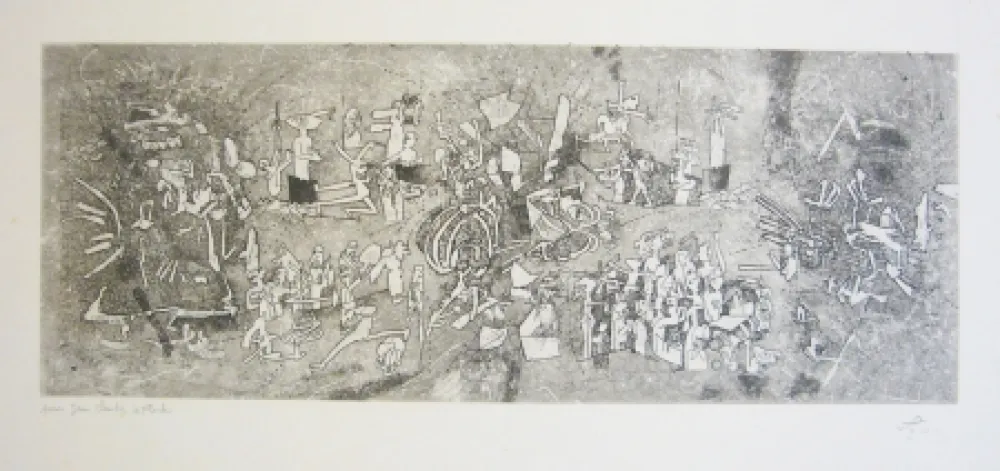 Aguafuerte Matta - Sans titre