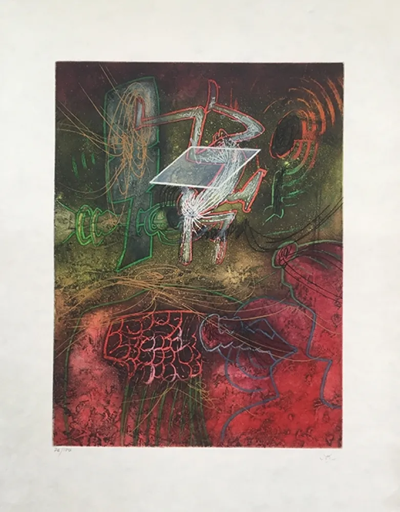 Aguafuerte Y Aguatinta Matta - Season in Hell – Damne par l’arc-en-ciel 