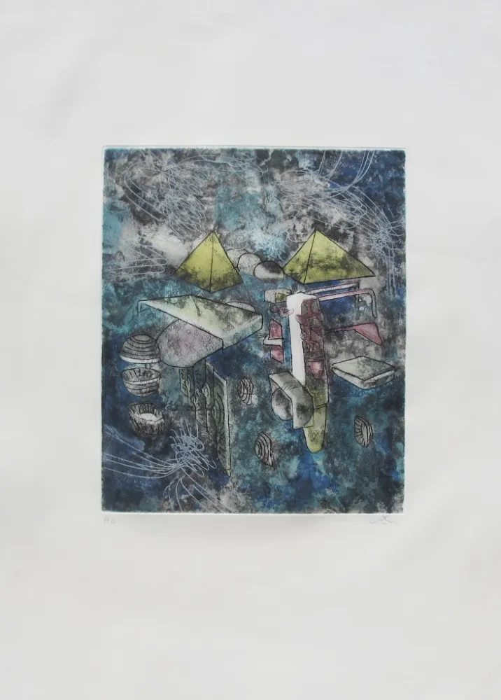 Aguafuerte Y Aguatinta Matta - Si non ti tumbo ti maso