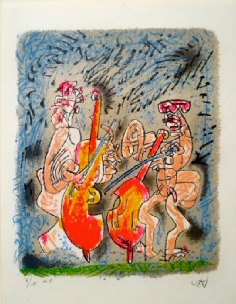 Litografía Matta - Sin Título