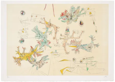 Litografía Matta - Sois Bastion et Cristobal