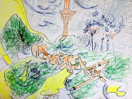 Litografía Matta - S/T