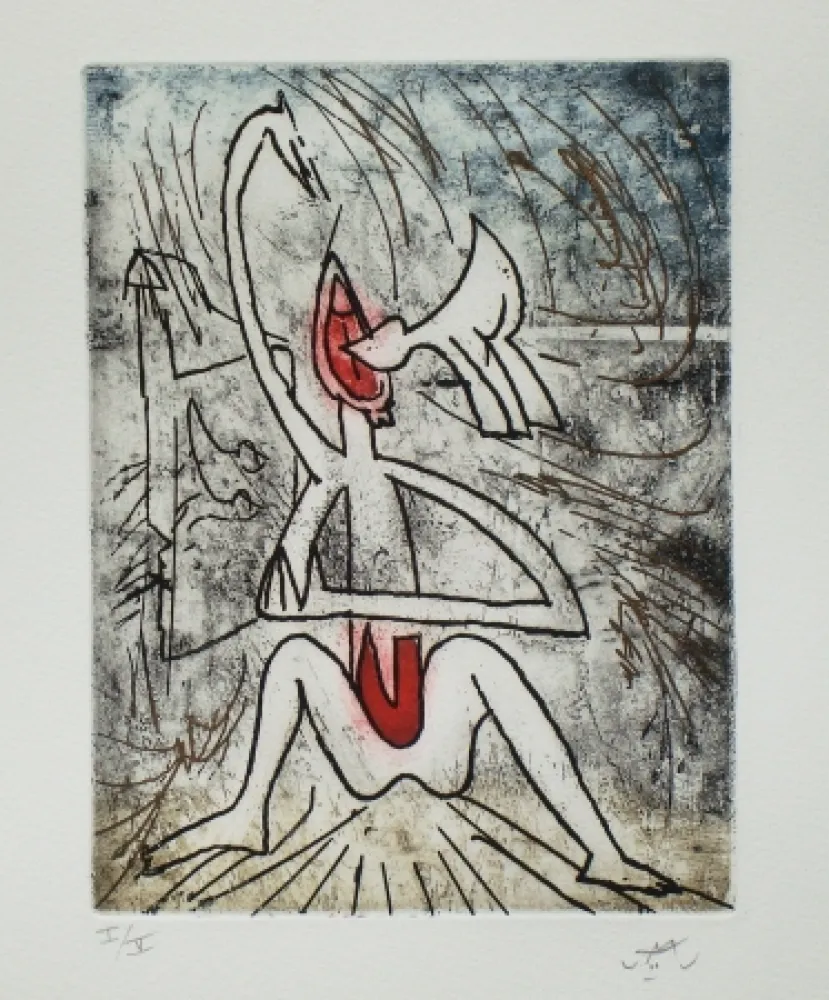 Aguafuerte Y Aguatinta Matta - Titre inconnu