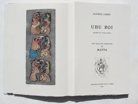 Aguafuerte Y Aguatinta Matta - Ubu Roi. Drame en cinq Actes