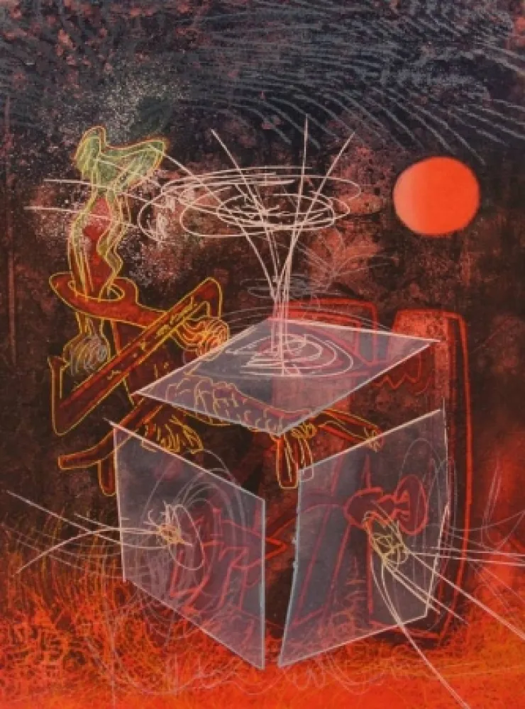 Aguafuerte Y Aguatinta Matta - Une Saison En Enfer