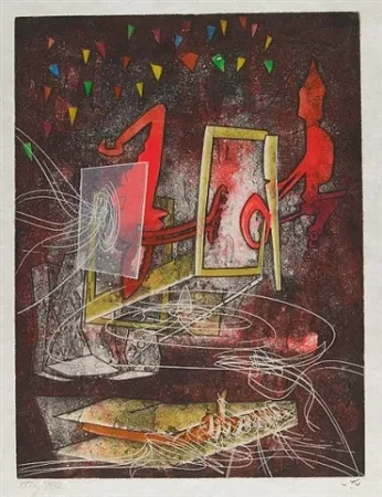 Aguafuerte Y Aguatinta Matta - Une saison en enfer, suite complète