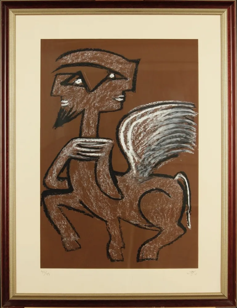 Serigrafía Matta - Untitled 