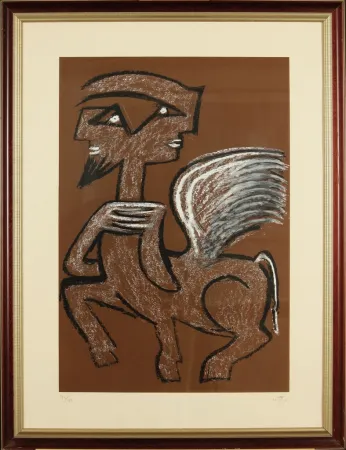 Serigrafía Matta - Untitled 