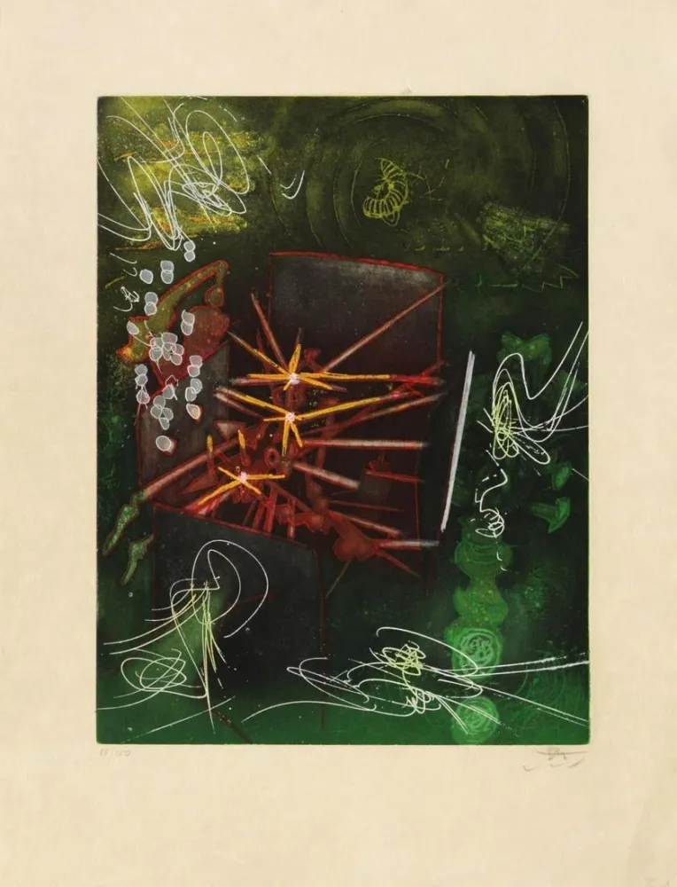 Aguafuerte Y Aguatinta Matta - Untitled from 