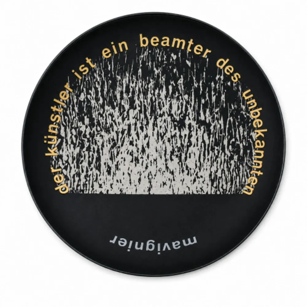 Múltiple Mavignier - Der künstler ist ein beamter.....