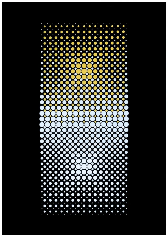 Serigrafía Mavignier - SENZA TITOLO