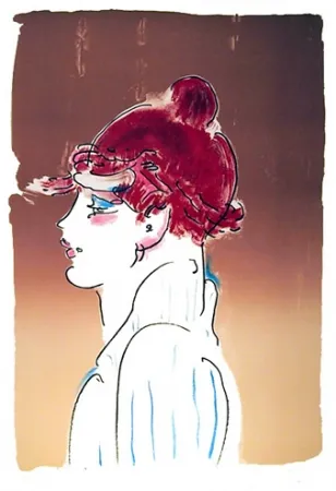 Litografía Max - Girl From Ibiza