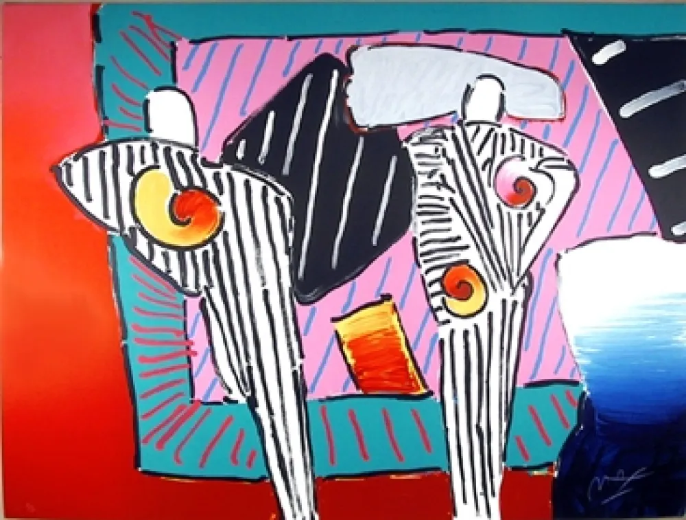 Litografía Max - Timeline Dega Man