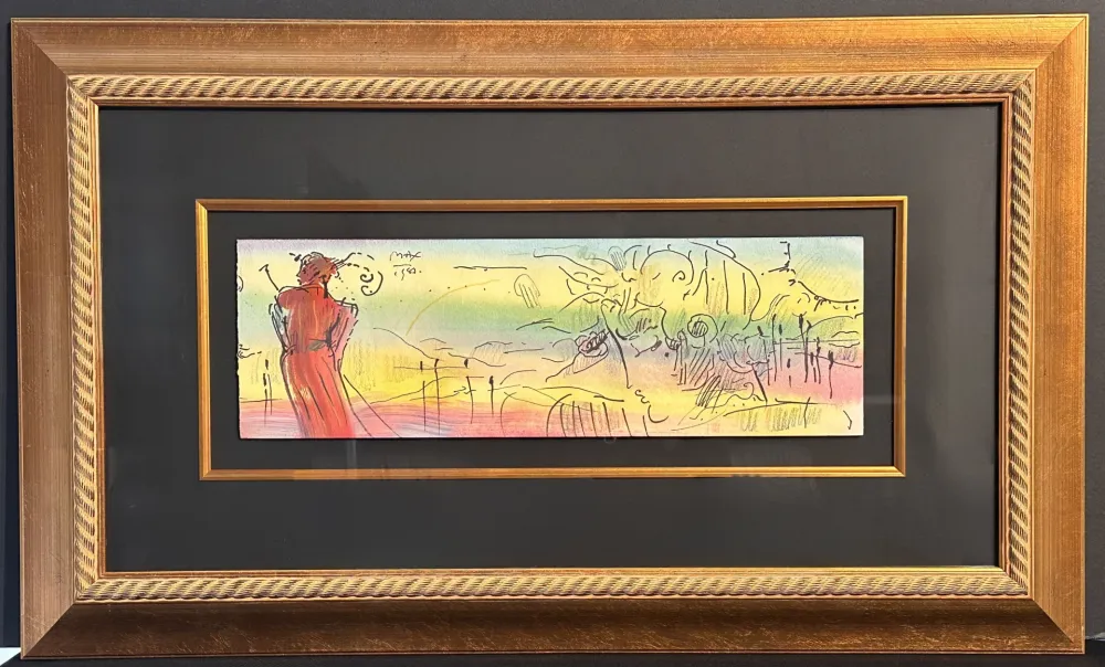 Sin Técnico Max - Untitled Original Watercolor on Paper