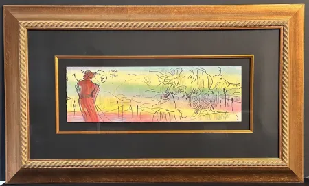 Sin Técnico Max - Untitled Original Watercolor on Paper