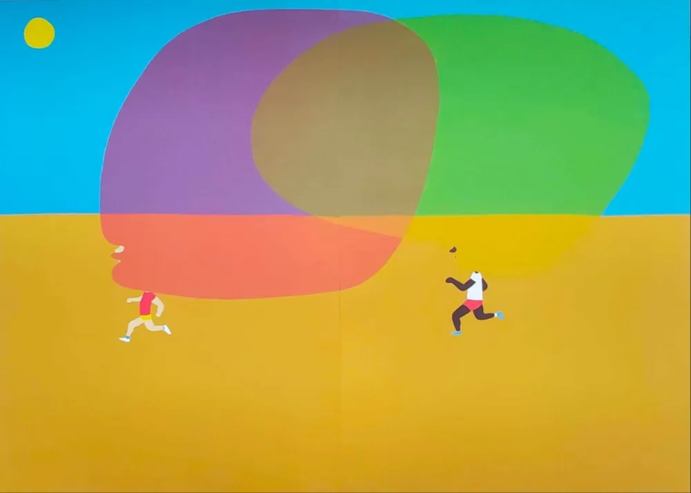 Litografía Mcdonald  - Desert Run