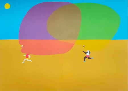 Litografía Mcdonald  - Desert Run