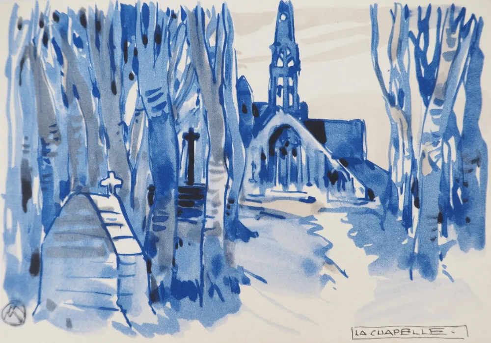 Cartel Méheut - Bretagne, La Chapelle à la Fontaine, c