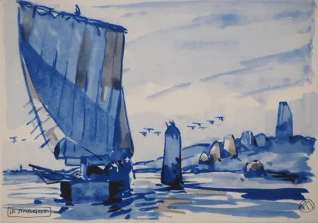 Cartel Méheut - Bretagne, le Sinagot au Cromlec'h, c