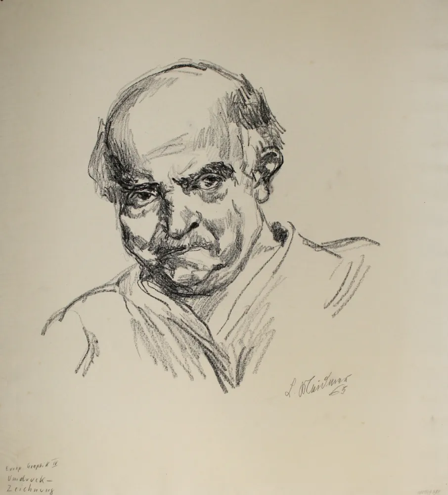 Sin Técnico Meidner - Selbstbildnis nach links