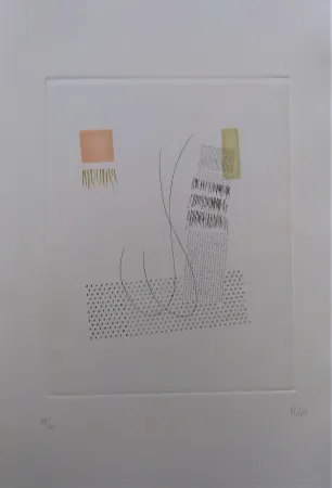 Aguafuerte Y Aguatinta Melotti - Senza titolo