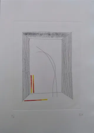 Aguafuerte Y Aguatinta Melotti - Senza titolo