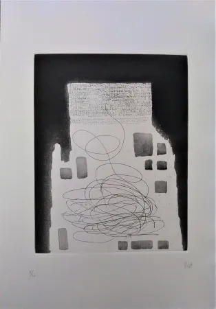 Aguafuerte Y Aguatinta Melotti - Senza titolo