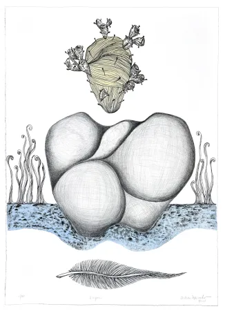 Litografía Mercado - Origen