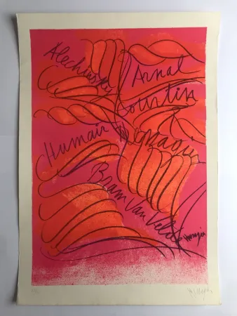 Litografía Messagier - Alechinsky, Arnal, Courtin, Humair, Messagier, Bram Van Velde