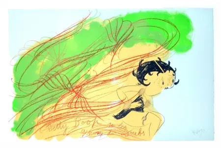 Litografía Messagier - Betty Boop