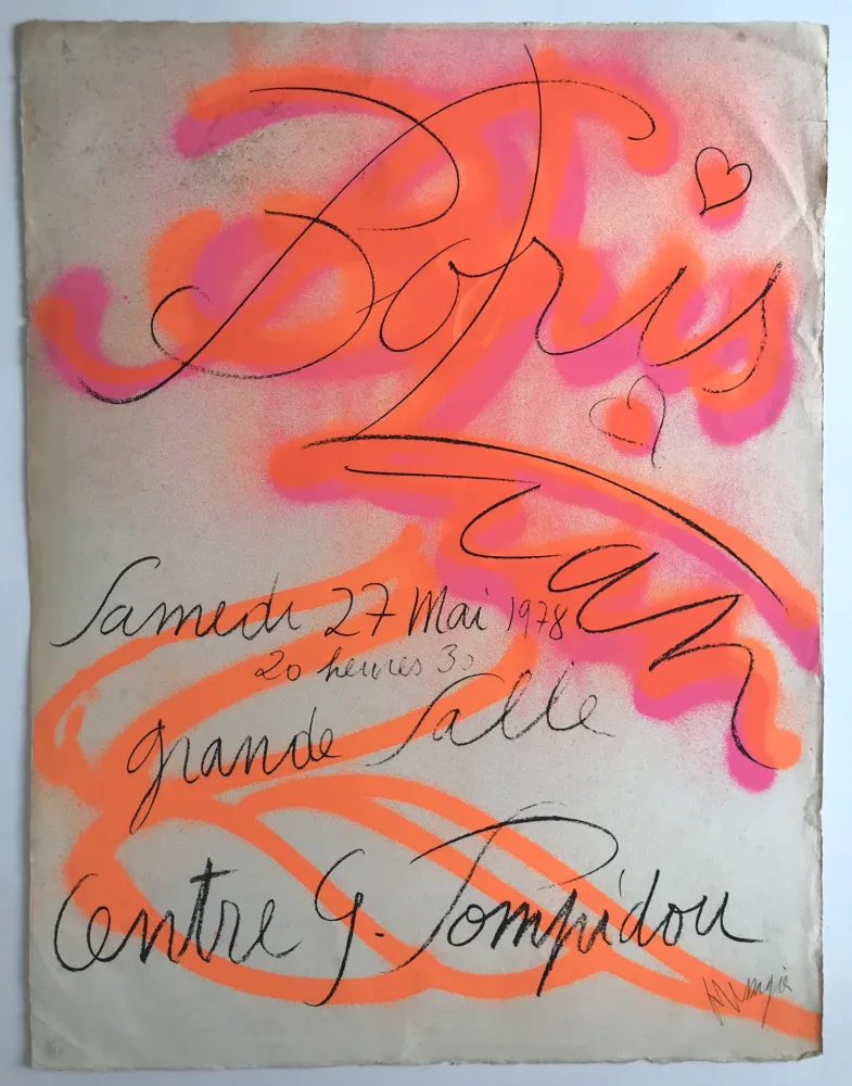 Litografía Messagier - Centre Pompidou