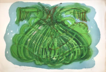 Litografía Messagier - Gala des collines