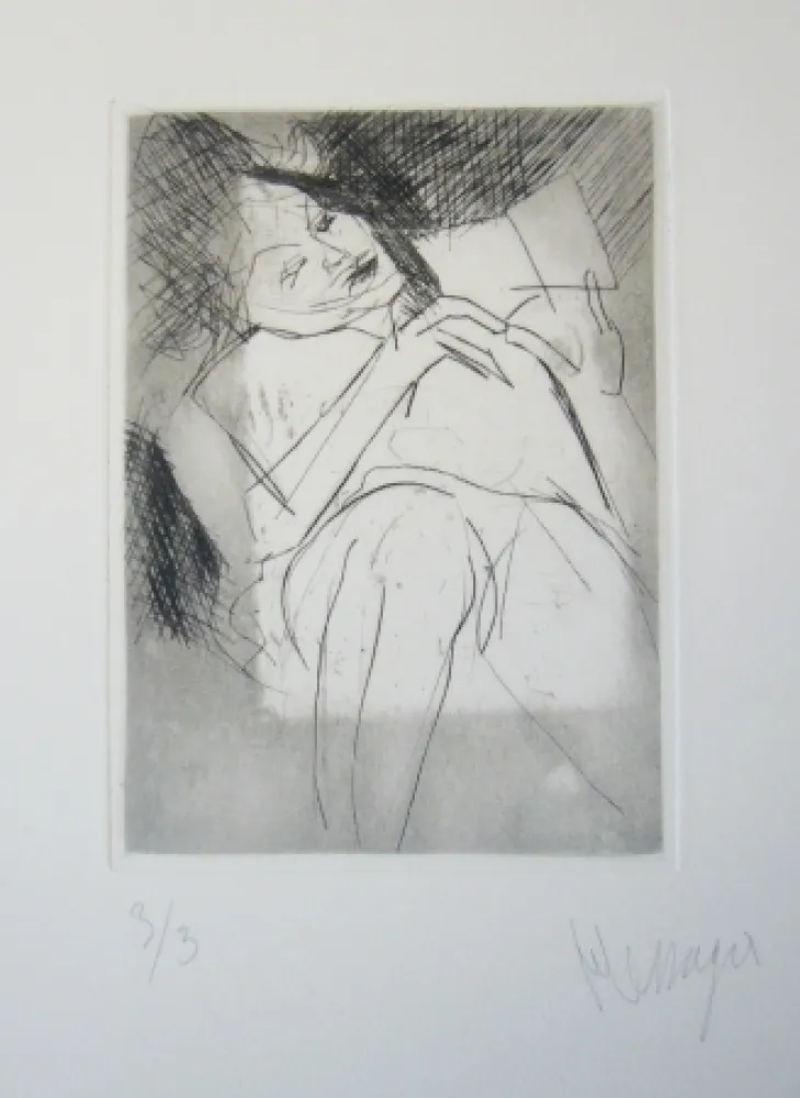 Grabado Messagier - Sans titre