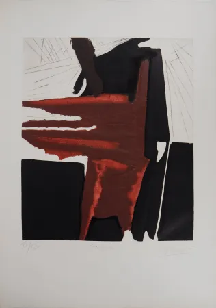 Grabado Meyer - La dernière goutte