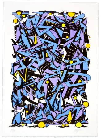 Litografía Meyso - Sans titre