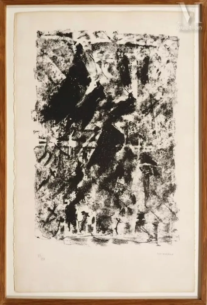 Litografía Michaux - COMPOSITIONC105 