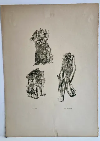 Litografía Michaux - Lithographie signée et numérotée