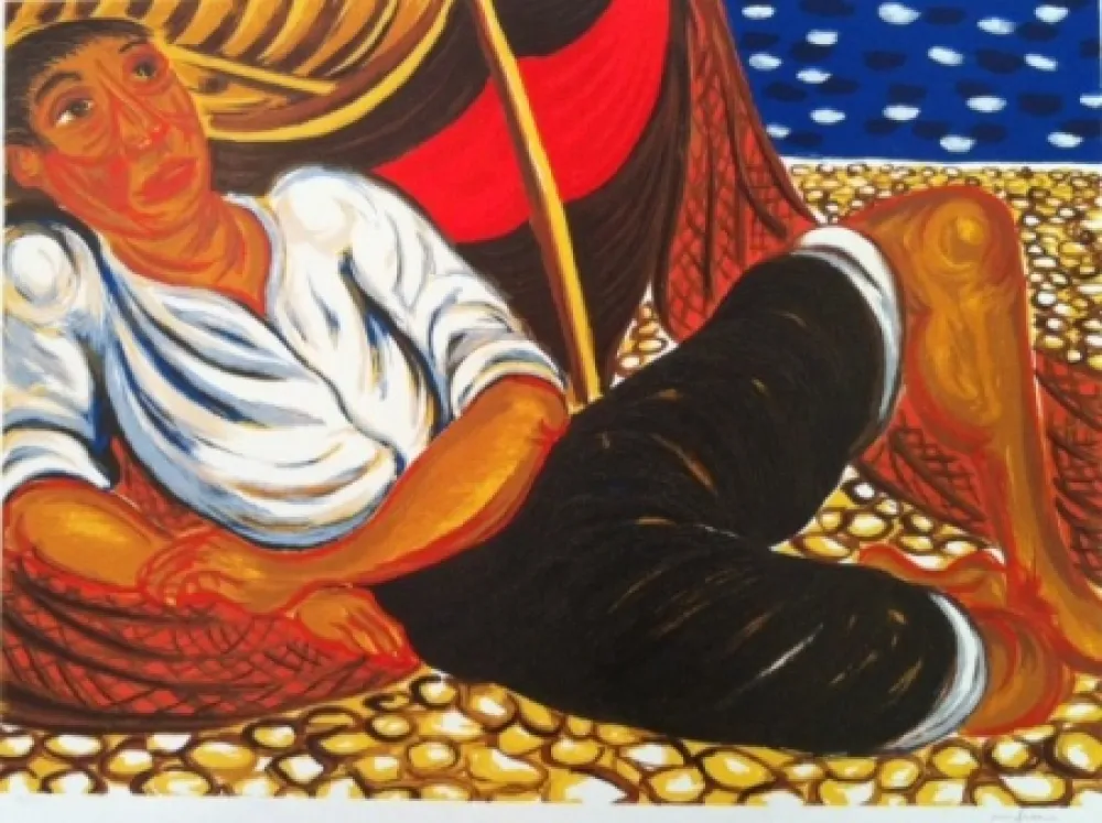 Serigrafía Migneco - Senza titolo