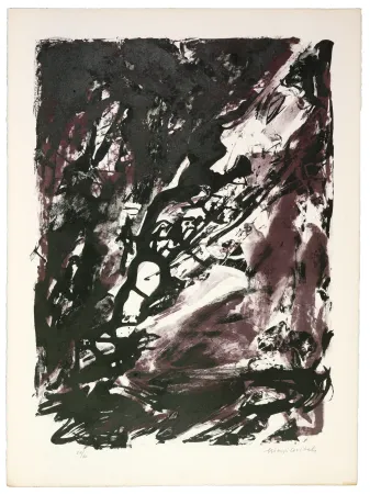 Litografía Mihailovitch - L'Orage